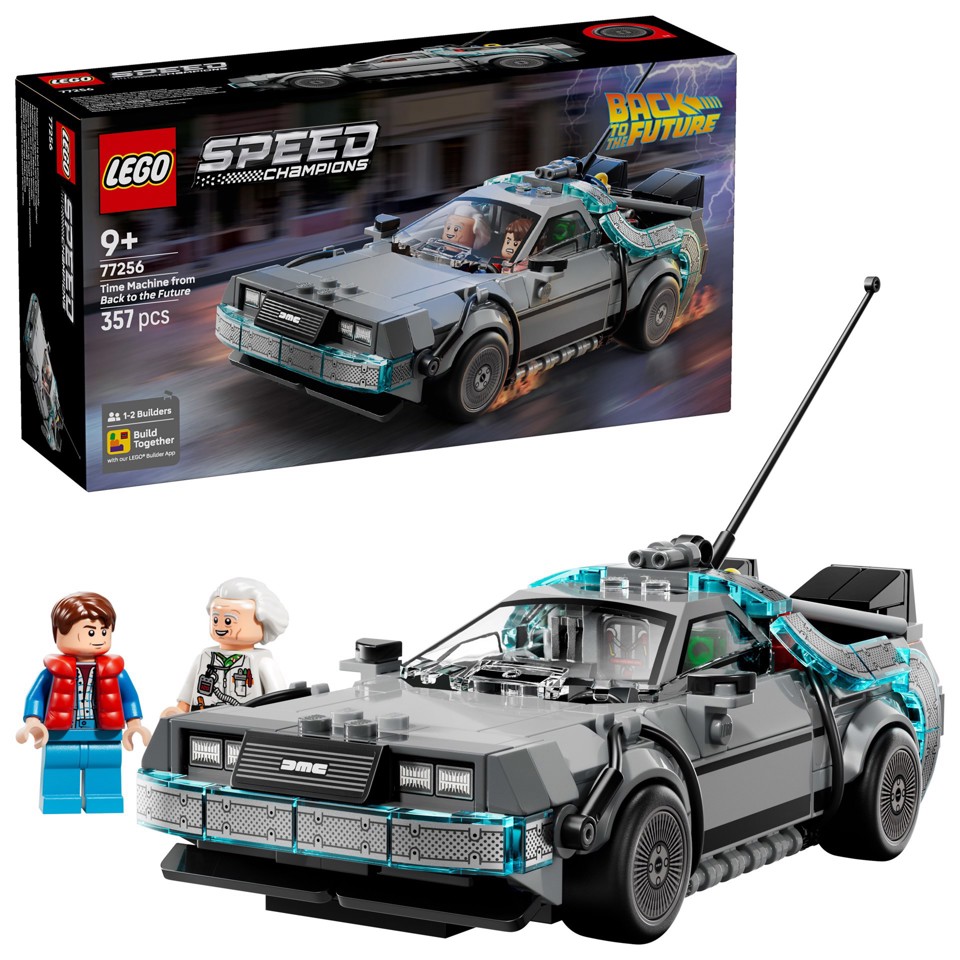 LEGO Speed Champions Macchina del tempo di Ritorno al futuro