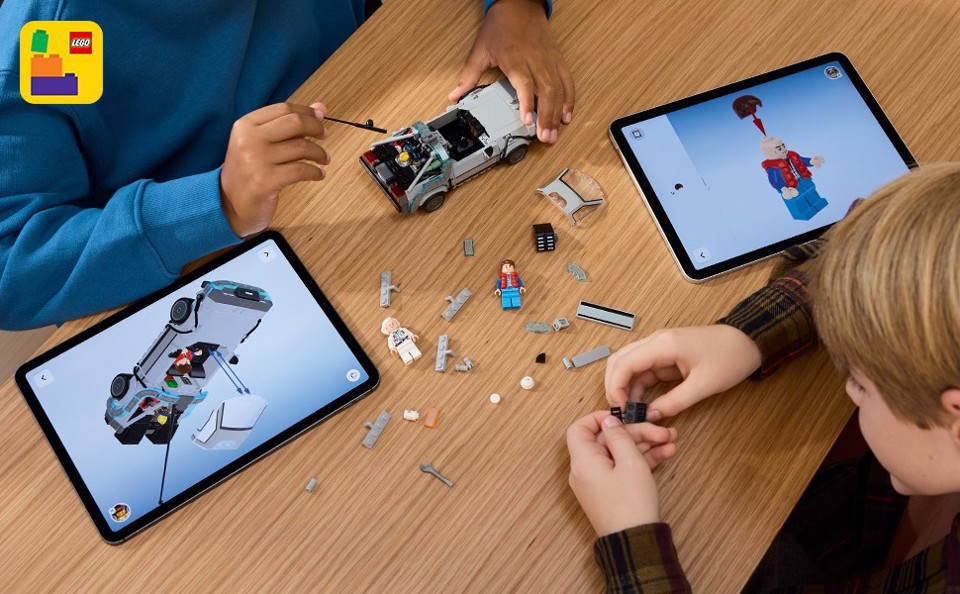 LEGO Speed Champions Macchina del tempo di Ritorno al futuro