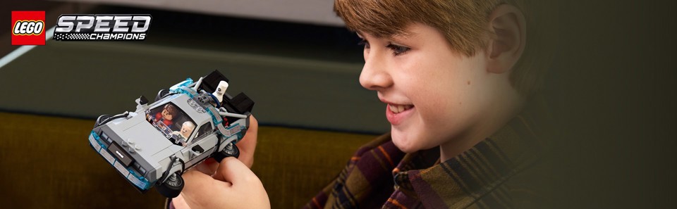 LEGO Speed Champions Macchina del tempo di Ritorno al futuro