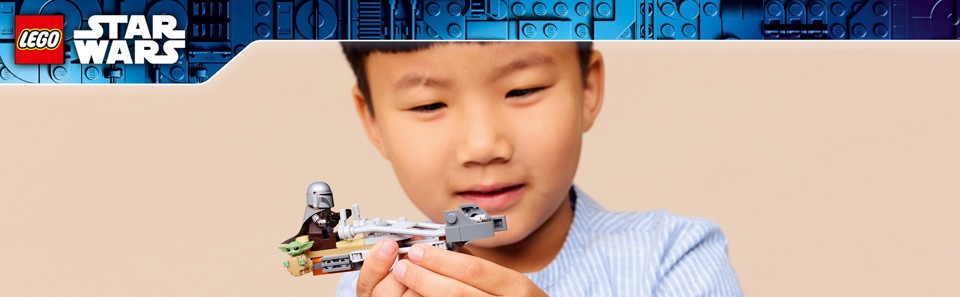 LEGO Star Wars 75436 Speeder Bike del Mandaloriano e di Grogu
