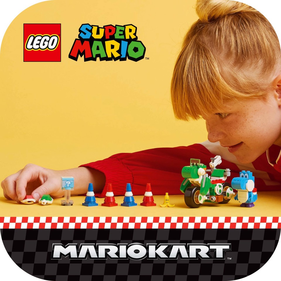 LEGO Super Mario 72031 Mario Kart : Moto Yoshi