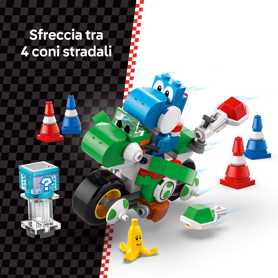 LEGO Super Mario 72031 Mario Kart : Moto Yoshi