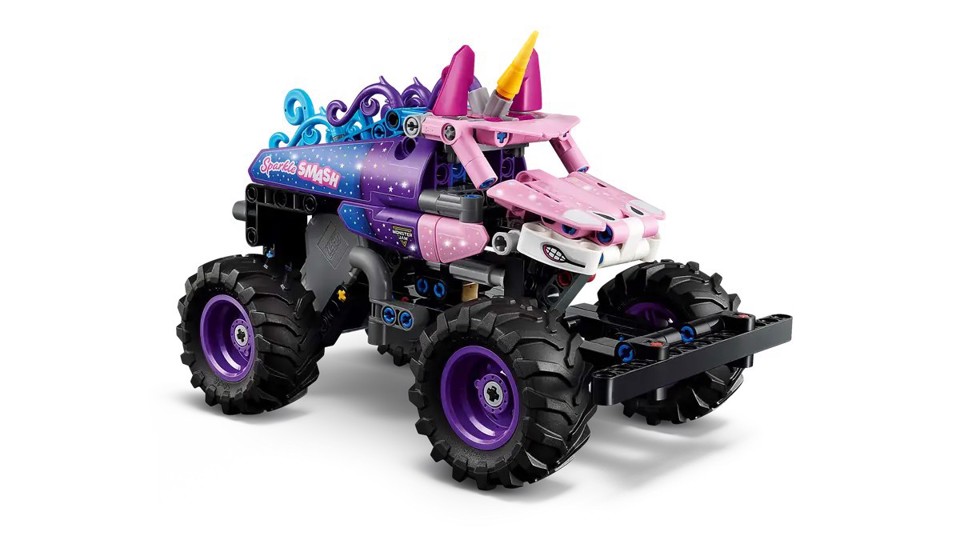 LEGO Technic 42220 Monster Jam Sparkle Smash a Retrocarica