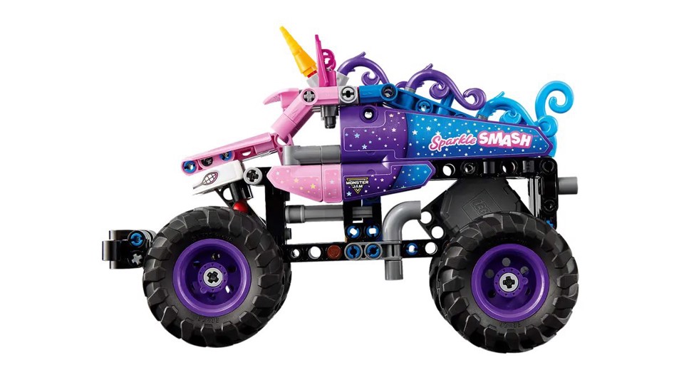 LEGO Technic 42220 Monster Jam Sparkle Smash a Retrocarica