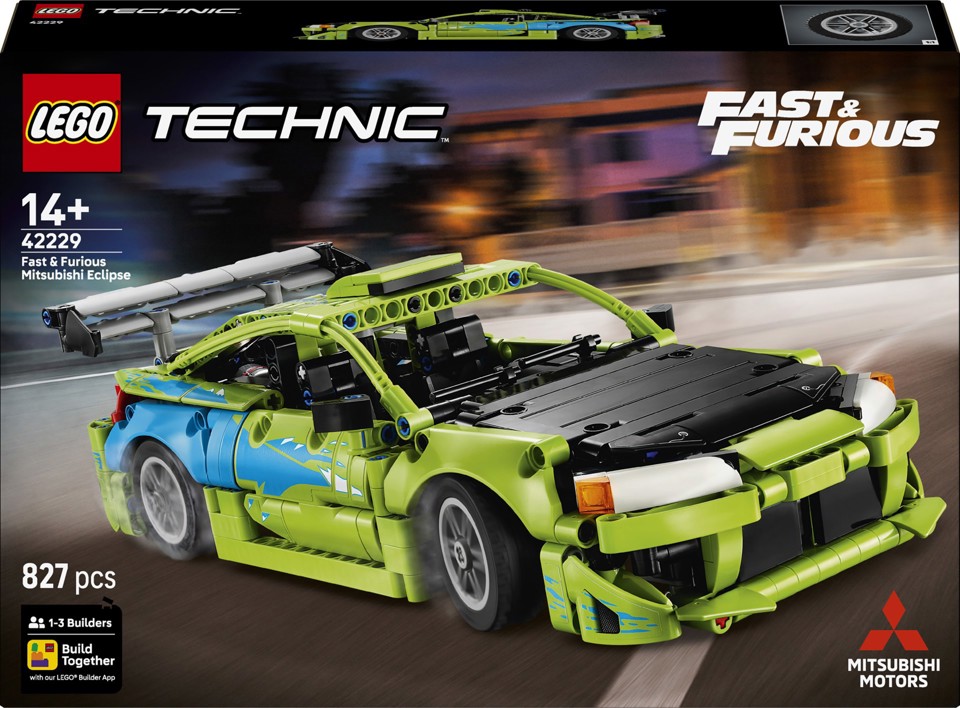 LEGO Technic 42229 Auto Mitsubishi Eclipse Fast and Furious