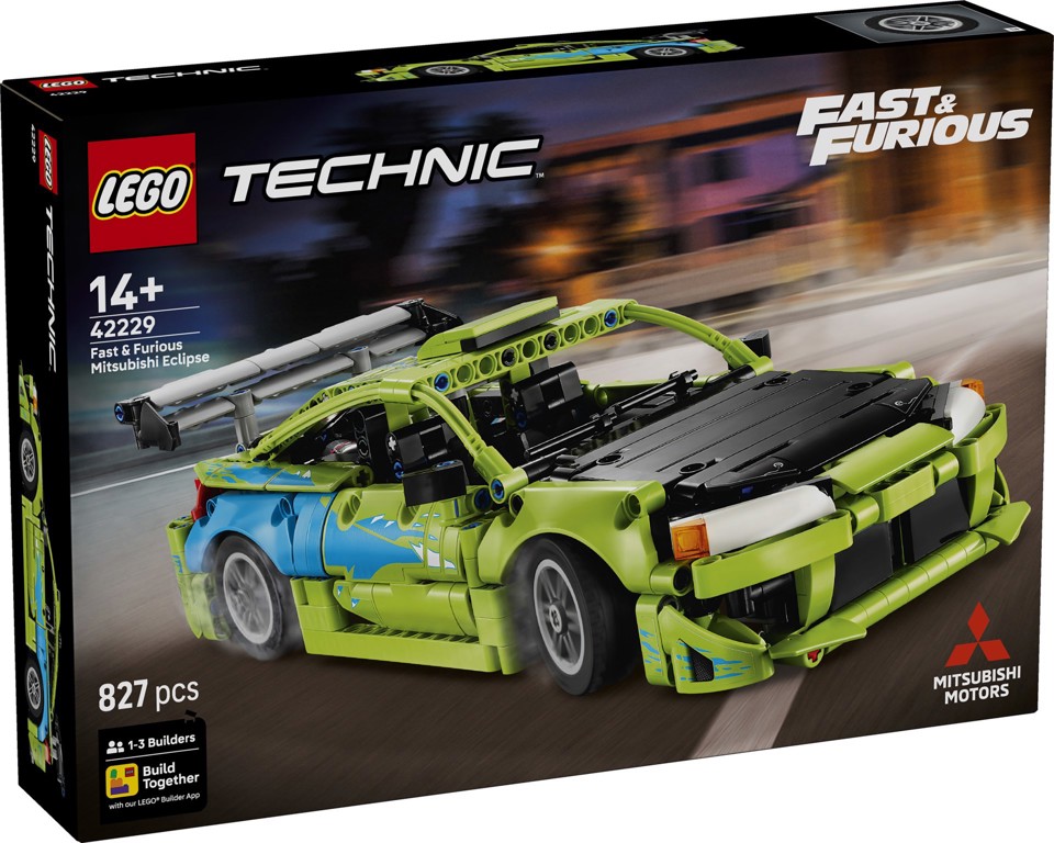 LEGO Technic 42229 Auto Mitsubishi Eclipse Fast and Furious
