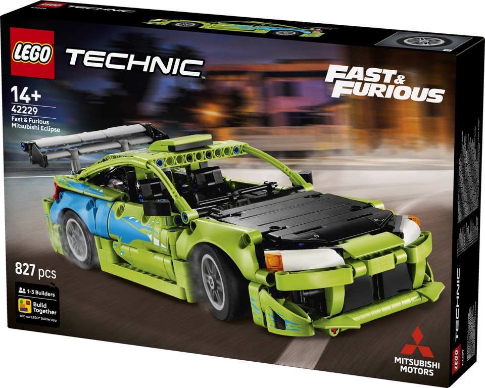 LEGO Technic 42229 Auto Mitsubishi Eclipse Fast and Furious
