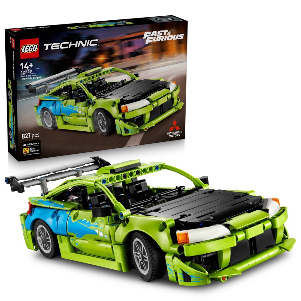 LEGO Technic 42229 Auto Mitsubishi Eclipse Fast and Furious