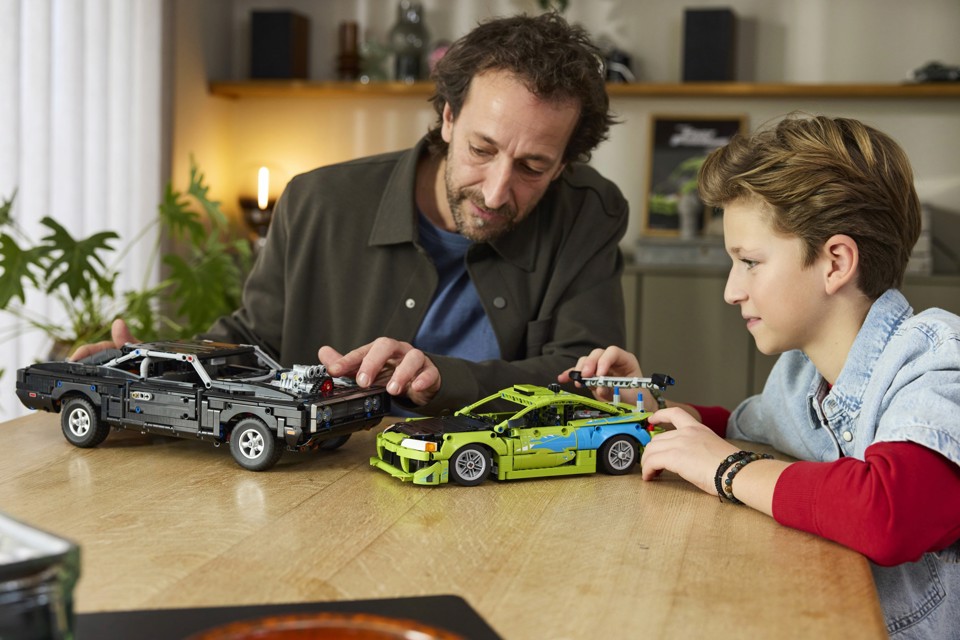 LEGO Technic 42229 Auto Mitsubishi Eclipse Fast and Furious, Kit Modellismo STEM da Collezione, Regalo per Ragazzi da 14+