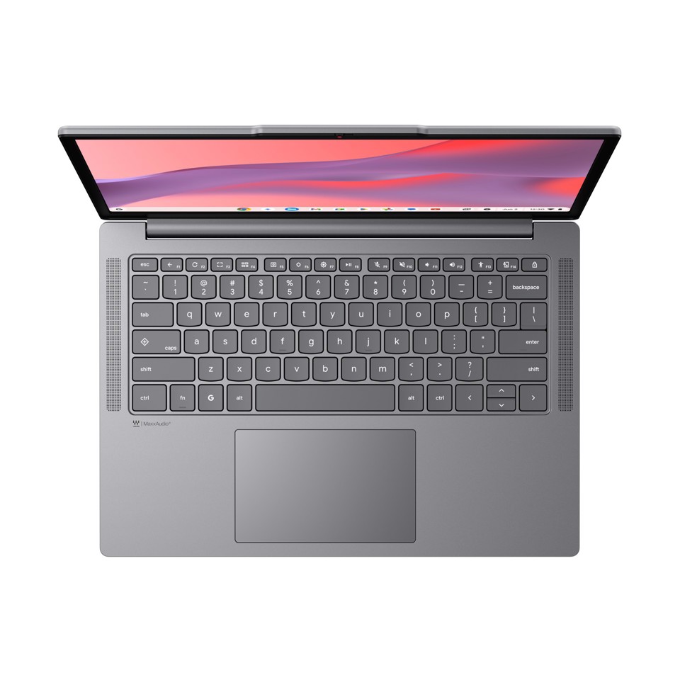 Lenovo Chrome 14M8911 MediaTek Kompanio 540 Chromebook 35,6 cm (14") WUXGA 8 GB LPDDR5x-SDRAM 128 GB UFS Wi-Fi 6E (802.11ax) ChromeOS Italiano Grigio