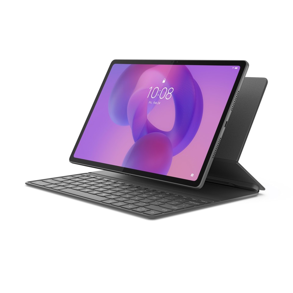 Lenovo Idea Tab Plus - Display 12.1" 2.5K (2560x1600) IPS 800nits 90Hz - CPU MediaTek Dimensity 6400 - RAM 8GB - Memoria 256GB UFS - Grafica ARM Mali G57 MC2 - Connettività WiFi Slot MicroSD - Android 15 - Tab Pen Inclusi