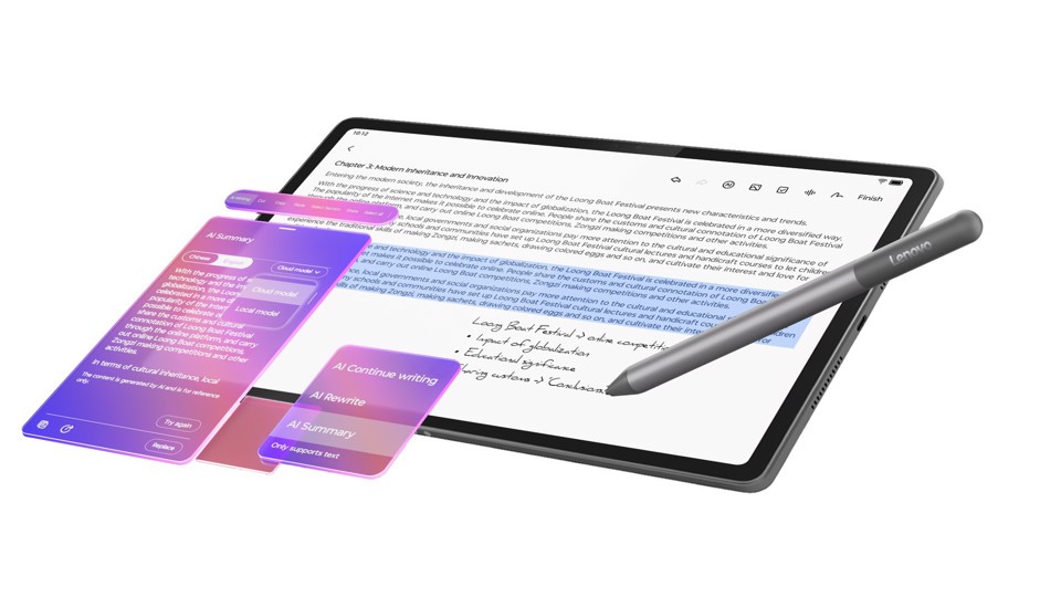 Lenovo Idea Tab Plus - Display 12.1" 2.5K (2560x1600) IPS 800nits 90Hz - CPU MediaTek Dimensity 6400 - RAM 8GB - Memoria 256GB UFS - Grafica ARM Mali G57 MC2 - Connettività WiFi Slot MicroSD - 0 - 0 Inclusi