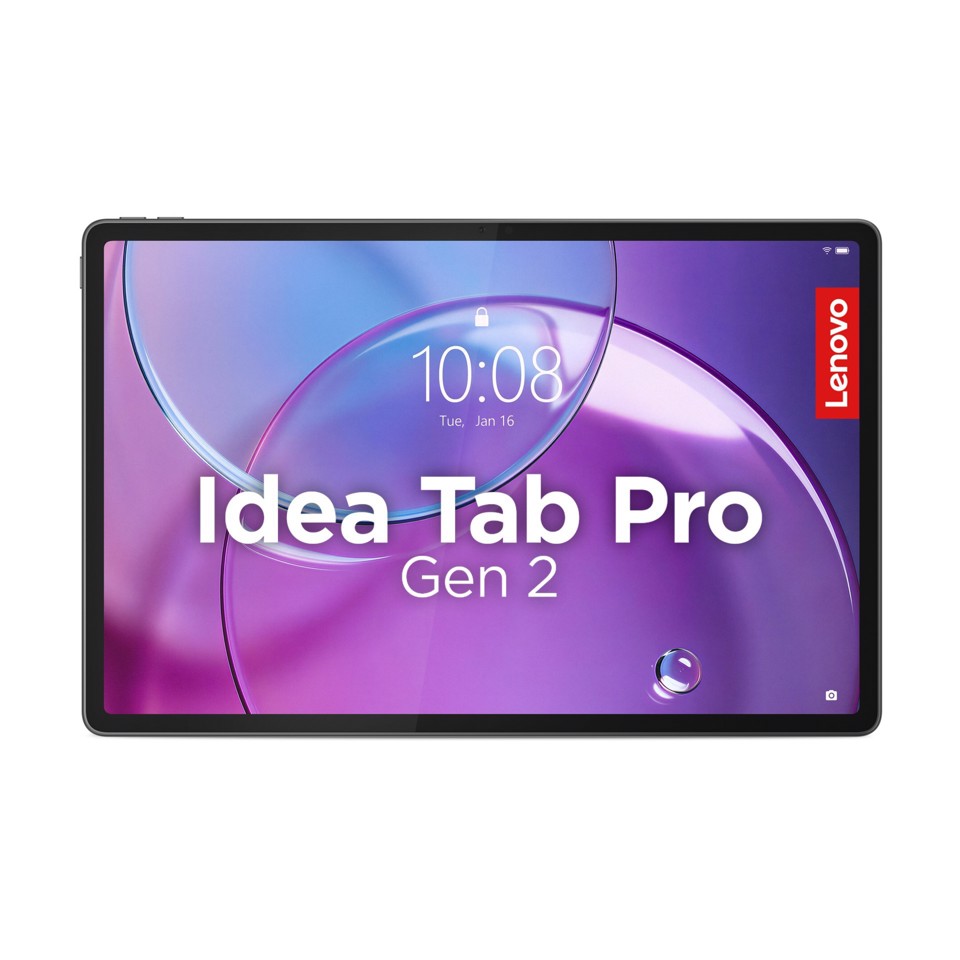 Lenovo Idea Tab Pro Gen 2 - Display 13" 3.5K (3504x2190) LTPS 800nits 144Hz - CPU Qualcomm Snapdragon 8s Gen4 - RAM 12GB - Memoria 256GB UFS - Grafica Qualcomm Adreno 825 - Connettività WiFi Slot MicroSD - Android 16 - Tab Pen Plus Inclusi