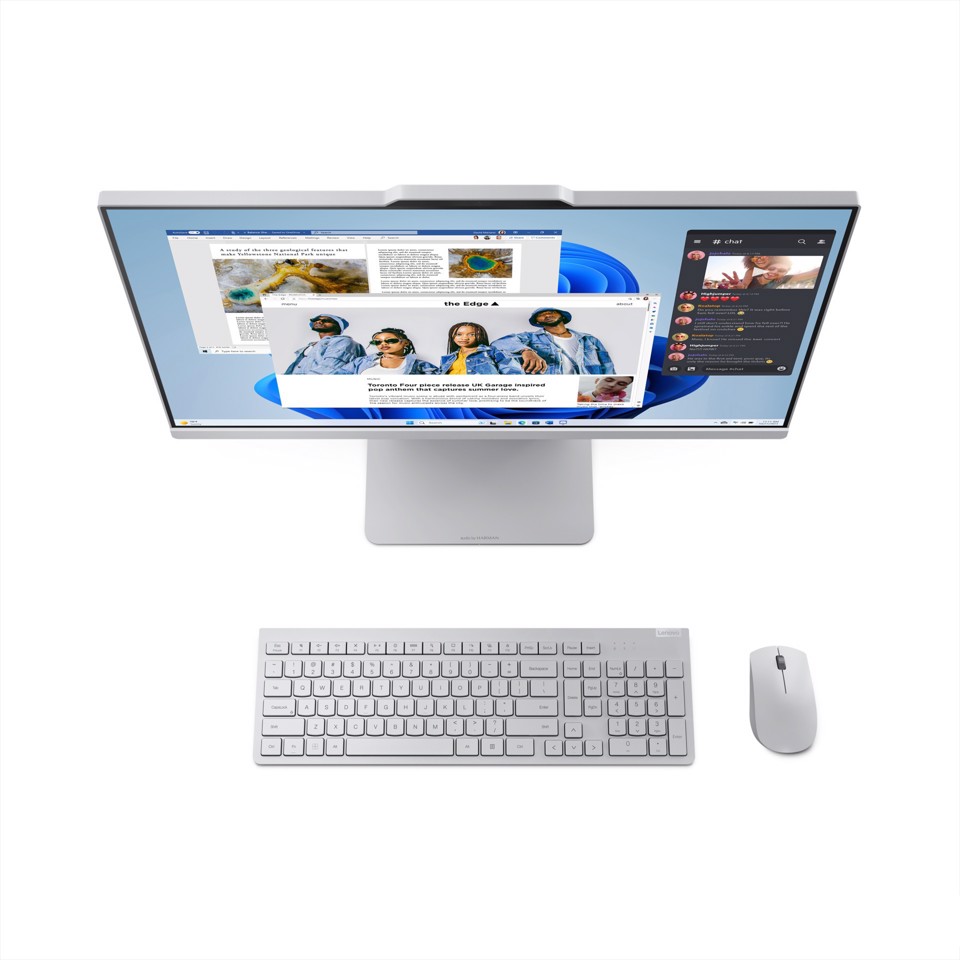 Lenovo IdeaCentre | All in One | Display 27.0'' FHD (1920x1080) | Processore AMD Ryzen 5 7533HS | Memoria RAM 16GB | Memoria SSD 512GB | Scheda grafica Integrata | Sistema Operativo Windows 11 Home |