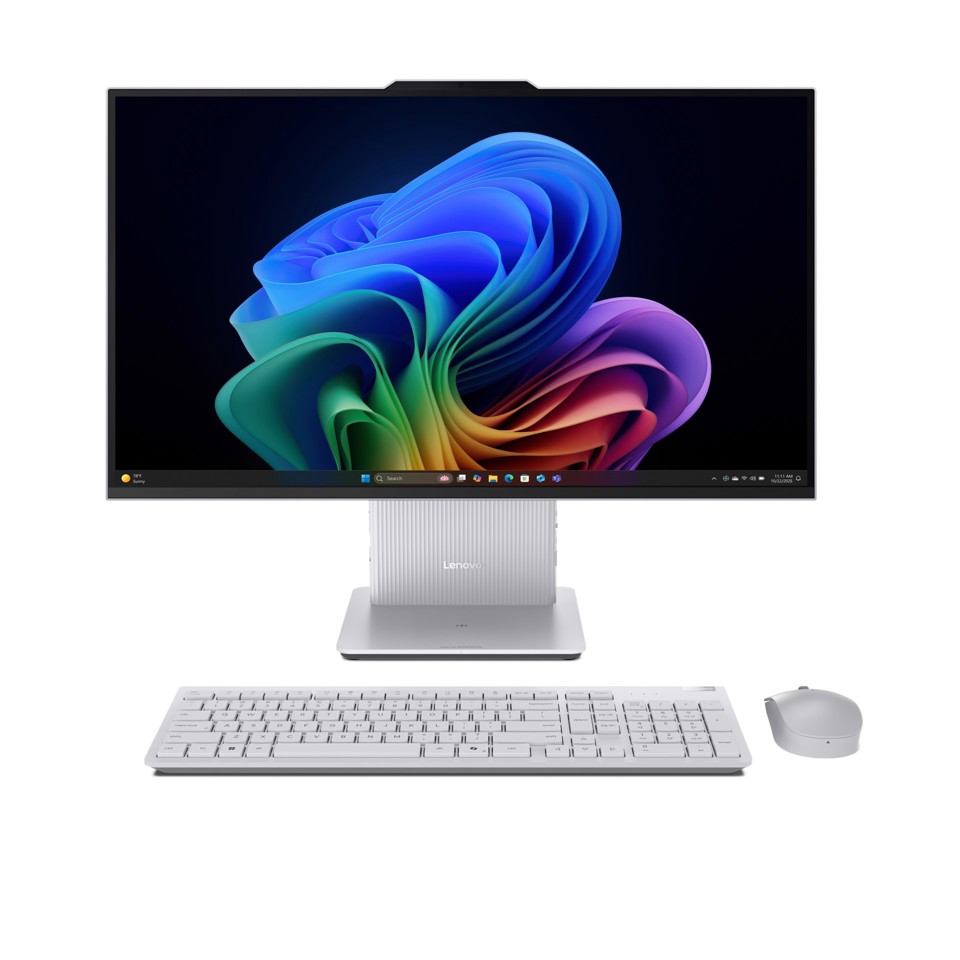 Lenovo IdeaCentre AIO 27ILL11 Intel Core Ultra 5 226V 68,6 cm (27") 1920 x 1080 Pixel PC All-in-one 16 GB LPDDR5x-SDRAM 512 GB SSD Windows 11 Home Wi-Fi 6 (802.11ax) Grigio