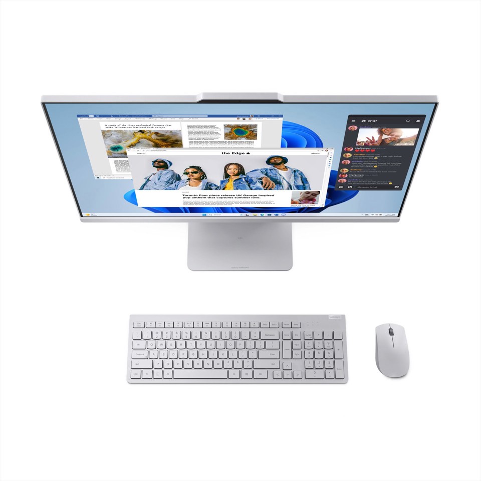 Lenovo IdeaCentre AIO 27IRH9 Intel® Core™ i5 i5-13420H 68,6 cm (27") 1920 x 1080 Pixel PC All-in-one 16 GB DDR5-SDRAM 512 GB SSD Windows 11 Home Wi-Fi 6 (802.11ax) Grigio