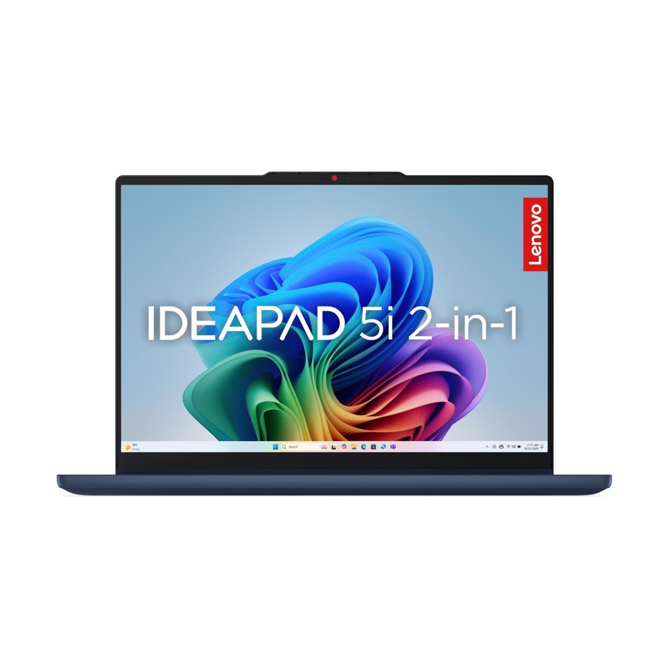 Lenovo IdeaPad | Notebook 5 2-in-1 | Display 14.0'' WUXGA (1920x1200) Touch | Processore INTEL CORE U5 322 | Memoria RAM 16GB | Memoria SSD 512GB | Scheda grafica Integrata | Sistema Operativo WINDOWS 11 HOME | COSMIC BLUE | Caricatore NON incluso