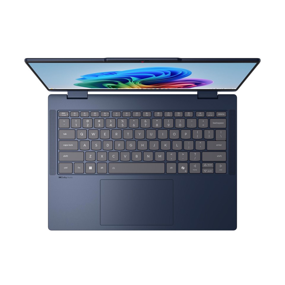 Lenovo IdeaPad | Notebook 5 2-in-1 | Display 14.0'' WUXGA (1920x1200) Touch | Processore INTEL CORE U5 322 | Memoria RAM 16GB | Memoria SSD 512GB | Scheda grafica Integrata | Sistema Operativo WINDOWS 11 HOME | COSMIC BLUE | Caricatore NON incluso