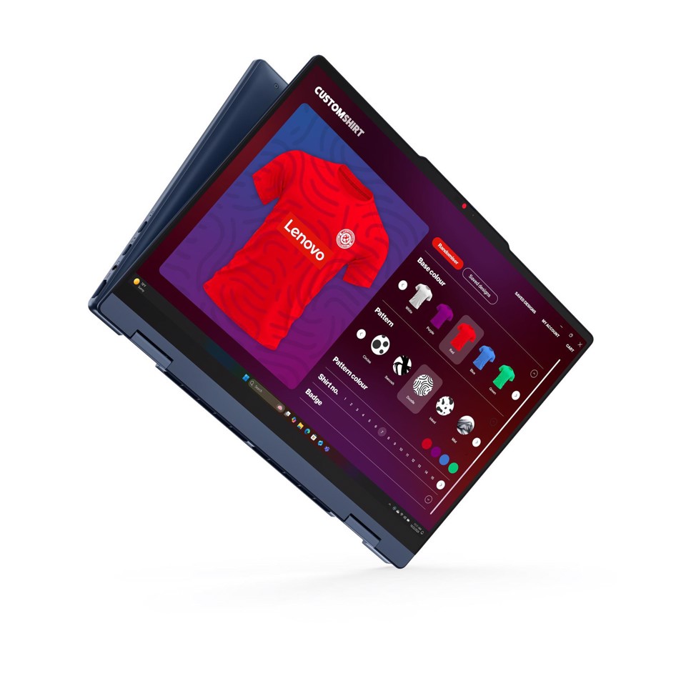Lenovo IdeaPad | Notebook 5 2-in-1 | Display 14.0'' WUXGA (1920x1200) Touch | Processore INTEL CORE U5 322 | Memoria RAM 16GB | Memoria SSD 512GB | Scheda grafica Integrata | Sistema Operativo WINDOWS 11 HOME | COSMIC BLUE | Caricatore NON incluso