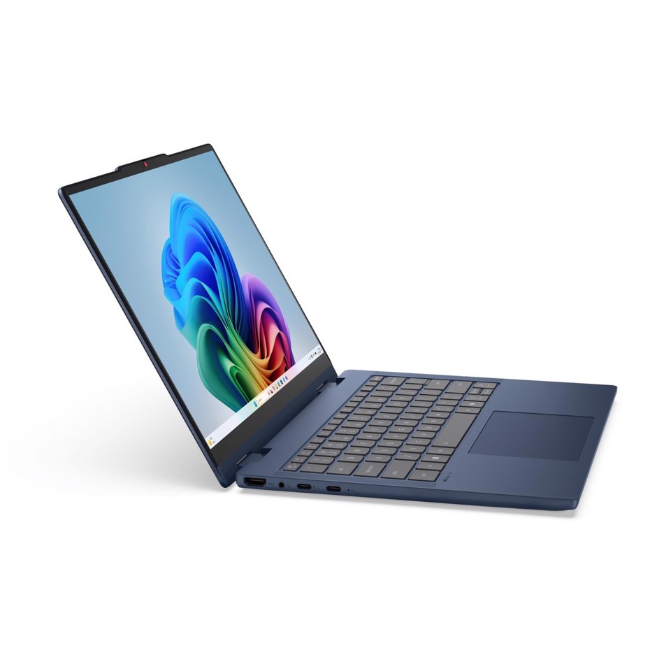Lenovo IdeaPad | Notebook 5 2-in-1 | Display 14.0'' WUXGA (1920x1200) Touch | Processore INTEL CORE U5 322 | Memoria RAM 16GB | Memoria SSD 512GB | Scheda grafica Integrata | Sistema Operativo WINDOWS 11 HOME | COSMIC BLUE | Caricatore NON incluso