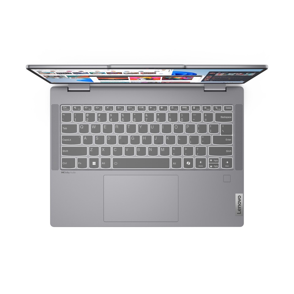 Lenovo IdeaPad 5 2-in-1 14IRH9 Intel® Core™ i5 i5-13420H Ibrido (2 in 1) 35,6 cm (14") Touch screen WUXGA 16 GB LPDDR5x-SDRAM 512 GB SSD Wi-Fi 6 (802.11ax) Windows 11 Home Italiano Grigio