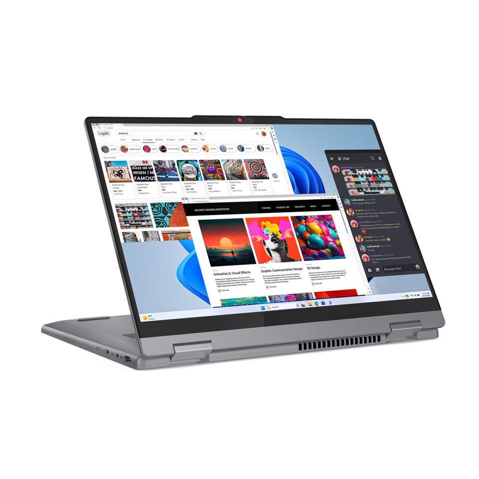 Lenovo IdeaPad 5 2-in-1 14IRH9 Intel® Core™ i5 i5-13420H Ibrido (2 in 1) 35,6 cm (14") Touch screen WUXGA 16 GB LPDDR5x-SDRAM 512 GB SSD Wi-Fi 6 (802.11ax) Windows 11 Home Italiano Grigio