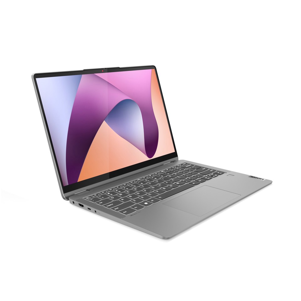 Lenovo IdeaPad Flex 5 14ABR8 AMD Ryzen™ 5 7430U Ibrido (2 in 1) 35,6 cm (14") Touch screen WUXGA 16 GB LPDDR4x-SDRAM 512 GB SSD Wi-Fi 6 (802.11ax) Windows 11 Home Italiano Grigio
