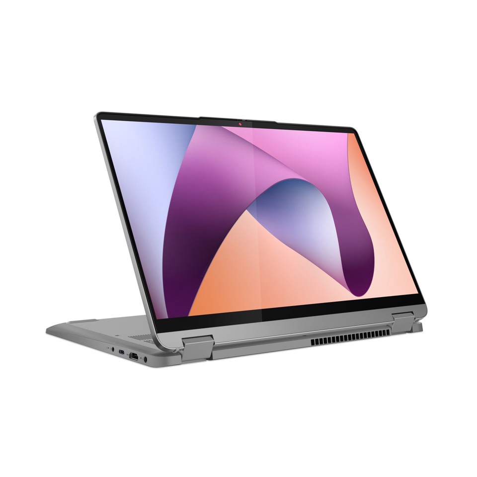 Lenovo IdeaPad Flex 5 14ABR8 AMD Ryzen™ 5 7430U Ibrido (2 in 1) 35,6 cm (14") Touch screen WUXGA 16 GB LPDDR4x-SDRAM 512 GB SSD Wi-Fi 6 (802.11ax) Windows 11 Home Italiano Grigio