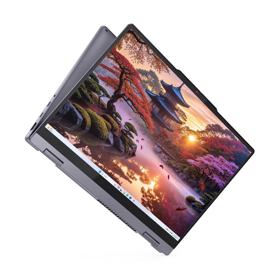 Lenovo IdeaPad | Notebook 5 2-in-1 | Display 14.0'' WUXGA (1920x1200) Touch | Processore AMD RYZEN AI 5 330 | Memoria RAM 8GB | Memoria SSD 512GB | Scheda grafica Integrata | Sistema Operativo WINDOWS 11 HOME | LUNA GREY | Caricatore NON incluso