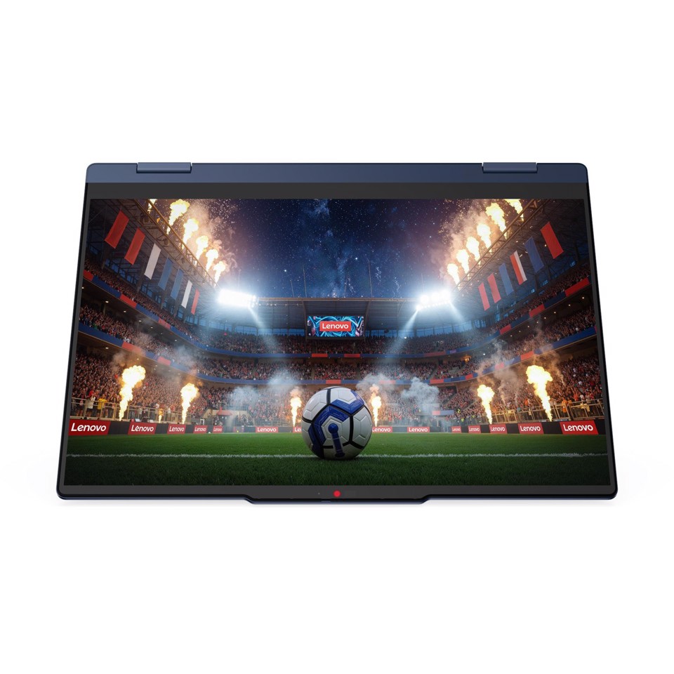 Lenovo IdeaPad | Notebook 5 2-in-1 | Display 14.0'' WUXGA (1920x1200) Touch | Processore INTEL CORE U5 322 | Memoria RAM 16GB | Memoria SSD 512GB | Scheda grafica Integrata | Sistema Operativo WINDOWS 11 HOME | COSMIC_BLUE | Caricatore NON incluso