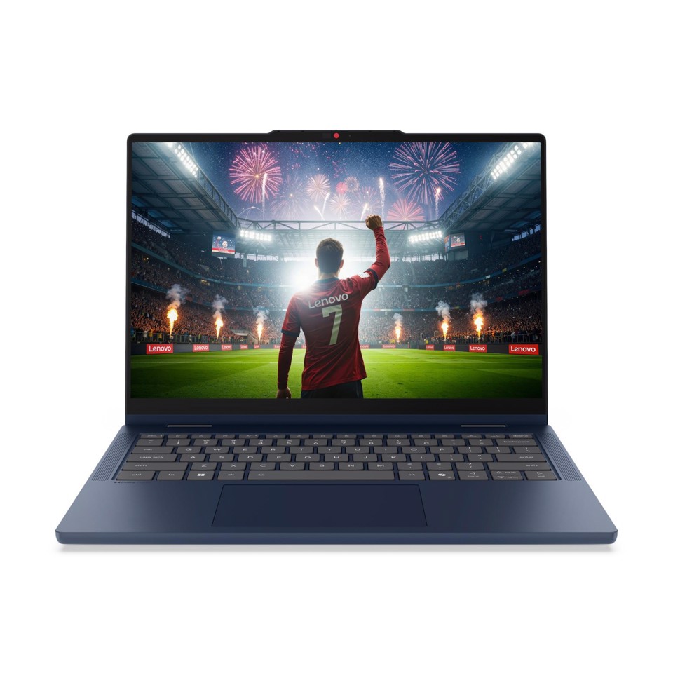 Lenovo IdeaPad | Notebook 5 2-in-1 | Display 14.0'' WUXGA (1920x1200) Touch | Processore INTEL CORE U5 322 | Memoria RAM 16GB | Memoria SSD 512GB | Scheda grafica Integrata | Sistema Operativo WINDOWS 11 HOME | COSMIC_BLUE | Caricatore NON incluso