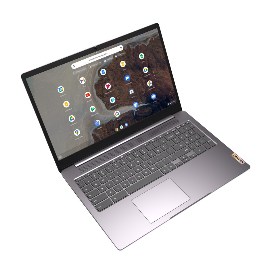 Lenovo IdeaPad Notebook Chromebook | Display 15'' FHD (1920x1080) | Processore INTEL Celeron N4500 | Memoria RAM 8GB | Memoria SSD 128GB | Scheda grafica Integrata | Sistema Operativo CHROME | ARCTIC_GREY | Alimentatore incluso