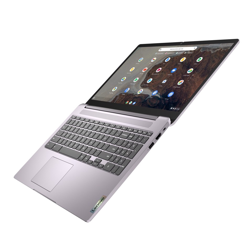 Lenovo IdeaPad Notebook Chromebook | Display 15'' FHD (1920x1080) | Processore INTEL Celeron N4500 | Memoria RAM 8GB | Memoria SSD 128GB | Scheda grafica Integrata | Sistema Operativo CHROME | ARCTIC_GREY | Alimentatore incluso