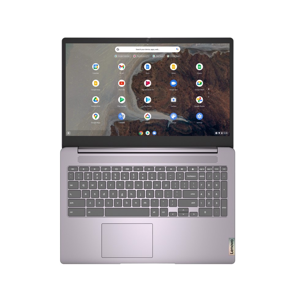 Lenovo IdeaPad Notebook Chromebook | Display 15'' FHD (1920x1080) | Processore INTEL Celeron N4500 | Memoria RAM 8GB | Memoria SSD 128GB | Scheda grafica Integrata | Sistema Operativo CHROME | ARCTIC_GREY | Alimentatore incluso