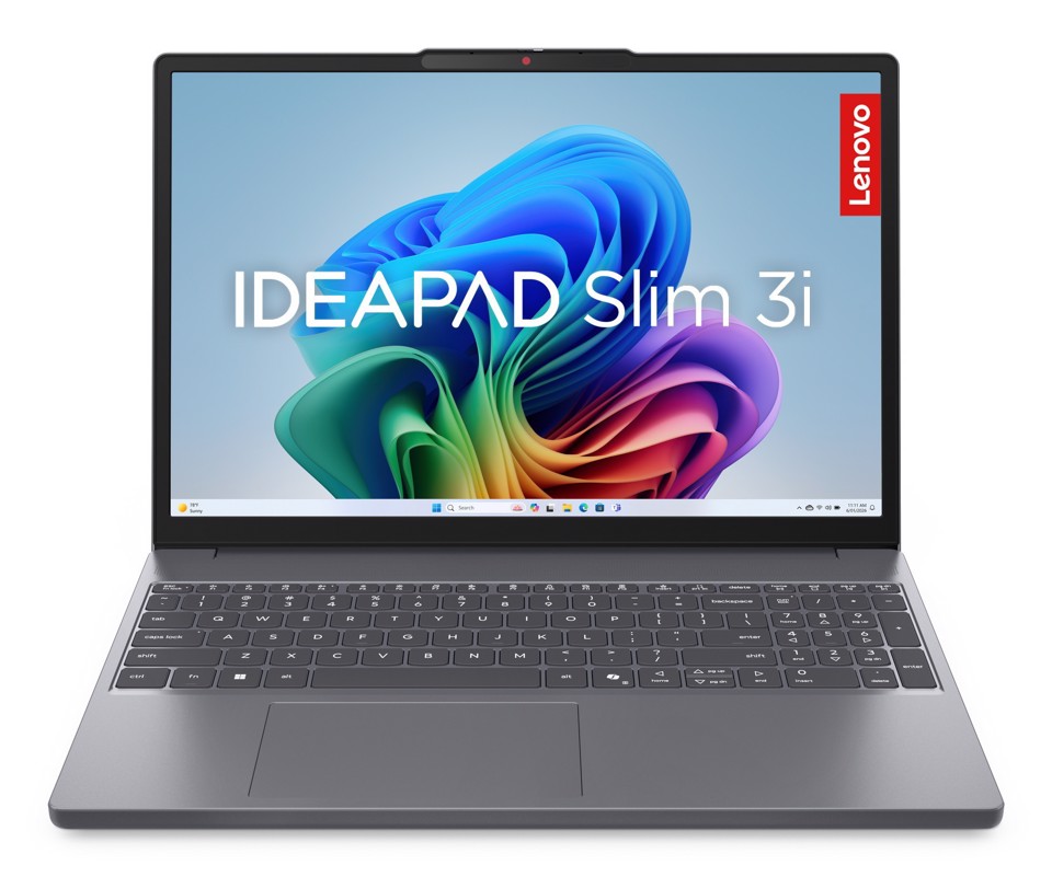 Lenovo IdeaPad | Notebook Slim 3 | Display 15.3'' WUXGA (1920x1200) | Processore INTEL Core 7 350 | Memoria RAM 16GB | Memoria SSD 512GB | Scheda grafica Integrata | Sistema Operativo WINDOWS 11 HOME | LUNA_GREY | Caricatore NON incluso
