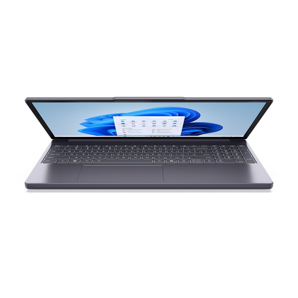 Lenovo IdeaPad | Notebook Slim 3 | Display 15.3'' WUXGA (1920x1200) | Processore INTEL CORE i5-13420h | Memoria RAM 8GB | Memoria SSD 512GB | Scheda grafica Integrata | Sistema Operativo WINDOWS 11 HOME | LUNA_GREY | Caricatore NON incluso