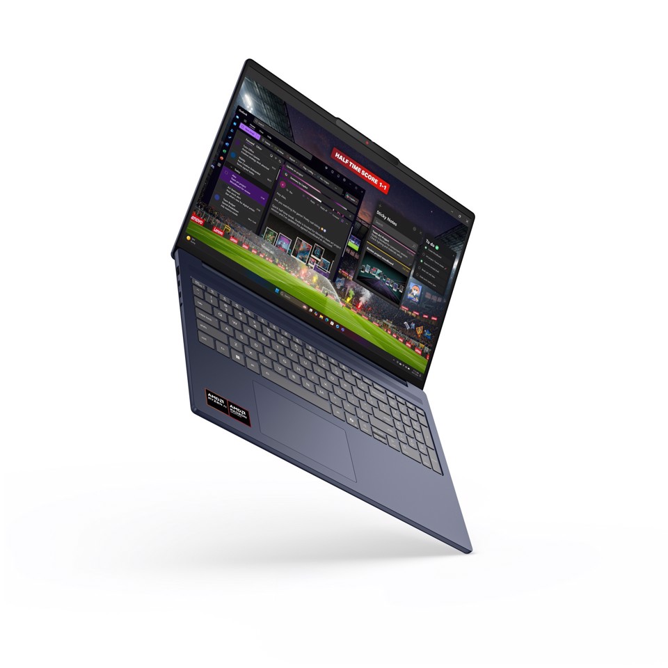 Lenovo IdeaPad | Notebook Slim 5 | Display 16.0'' WUXGA (1920x1200) | Processore AMD RYZEN AI 7 445 | Memoria RAM 16GB | Memoria SSD 512GB | Scheda grafica Integrata | Sistema Operativo Windows 11 Home | COSMIC_BLUE | Caricatore NON incluso