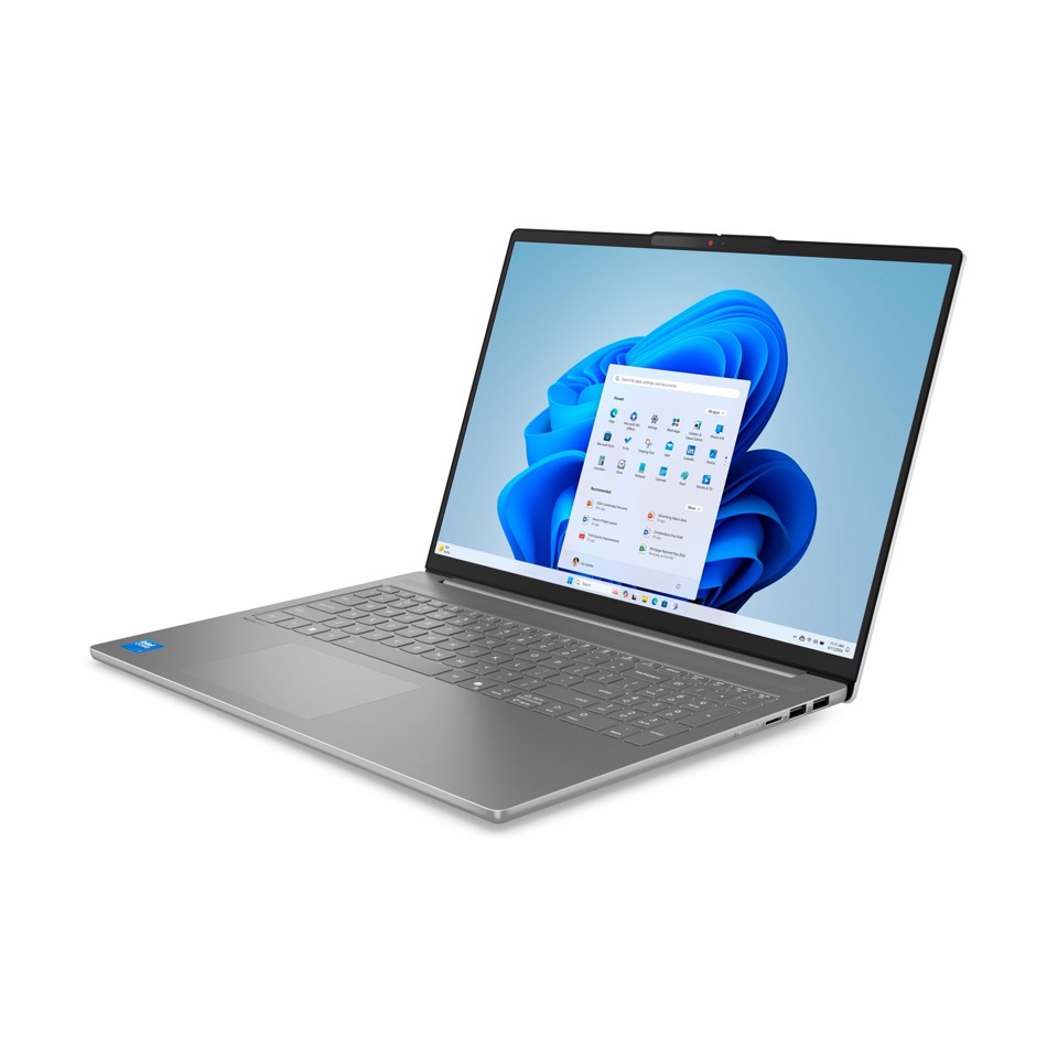 Lenovo IdeaPad | Notebook Slim 5 | Display 16.0'' WUXGA (1920x1200) | Processore INTEL CORE U5 135H | Memoria RAM 16GB | Memoria SSD 512GB | Scheda grafica Integrata | Sistema Operativo Windows 11 Home | LUNA_GREY | Caricatore NON incluso