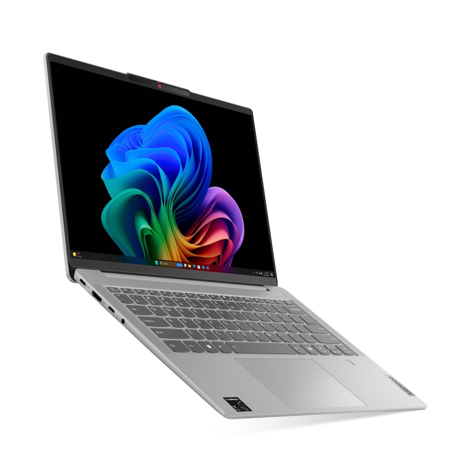Lenovo IdeaPad Slim 5 14Q8X9 Copilot+ PC Snapdragon X1P-42-100 Computer portatile 35,6 cm (14") WUXGA 16 GB LPDDR5x-SDRAM 512 GB SSD Wi-Fi 7 (802.11be) Windows 11 Home Grigio Italiano