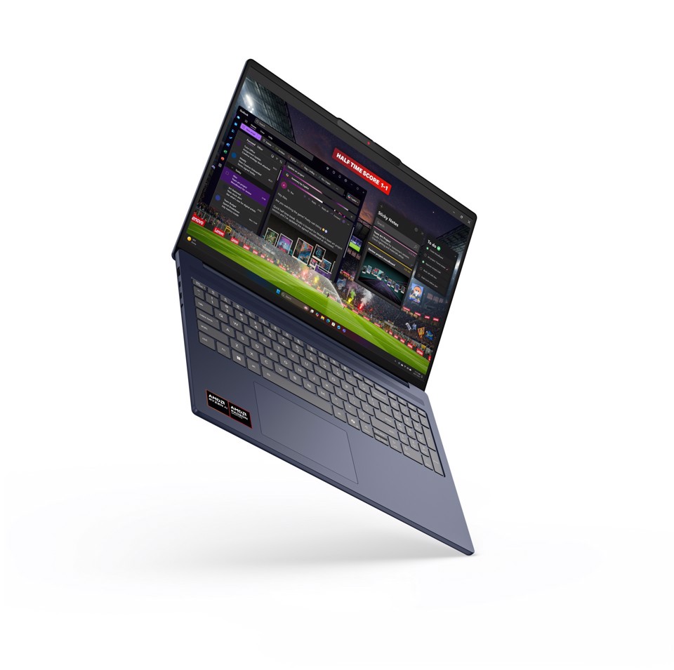 Lenovo IdeaPad Slim 5 16AGP11 Copilot+ PC AMD Ryzen AI 7 445 Computer portatile 40,6 cm (16") WUXGA 16 GB DDR5-SDRAM 512 GB SSD Wi-Fi 6 (802.11ax) Windows 11 Home Blu Italiano