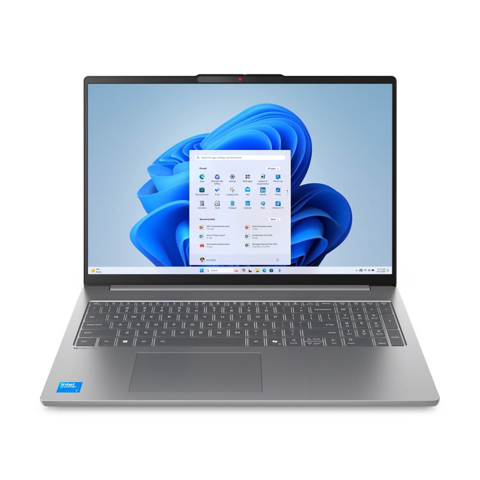 Lenovo IdeaPad Slim 5 16IMH10 Intel Core Ultra 5 135H Computer portatile 40,6 cm (16") WUXGA 16 GB DDR5-SDRAM 512 GB SSD Wi-Fi 6 (802.11ax) Windows 11 Home Italiano Grigio