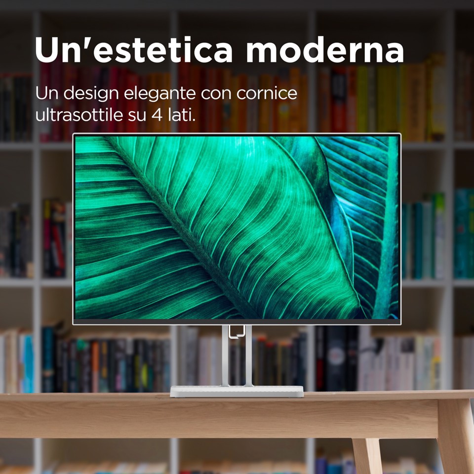 Lenovo L24i-4A - Monitor 23.8" IPS Flat FHD 1920x1080 0 100Hz 1ms - Speakers 1xHDMI 1.4 + 1xVGA - Stand Tilt Cavo HDMI incluso