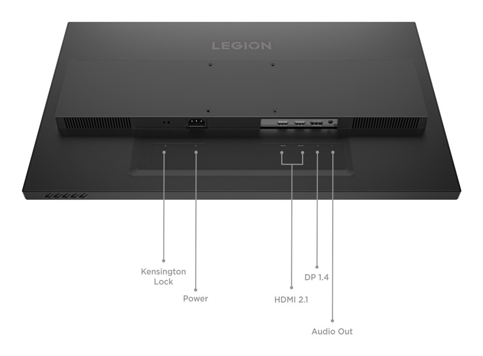 Lenovo Legion 27-10 - Monitor Gaming 27" IPS Flat FHD 1920x1080 0 240Hz 0.5ms - AMD FreeSync Premium + NVIDIA G-Sync + VESA AdaptiveSync 2xHDMI 2.1 + 1xDP 1.4 - Stand Height + Tilt + Swivel + Pivot Cavo HDMI incluso
