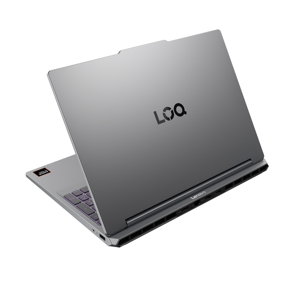 Lenovo LOQ 15AHP11 AMD Ryzen™ 7 250 Computer portatile 38,9 cm (15.3") WUXGA 16 GB DDR5-SDRAM 512 GB SSD NVIDIA GeForce RTX 5050 Wi-Fi 6 (802.11ax) Windows 11 Home Grigio Italiano