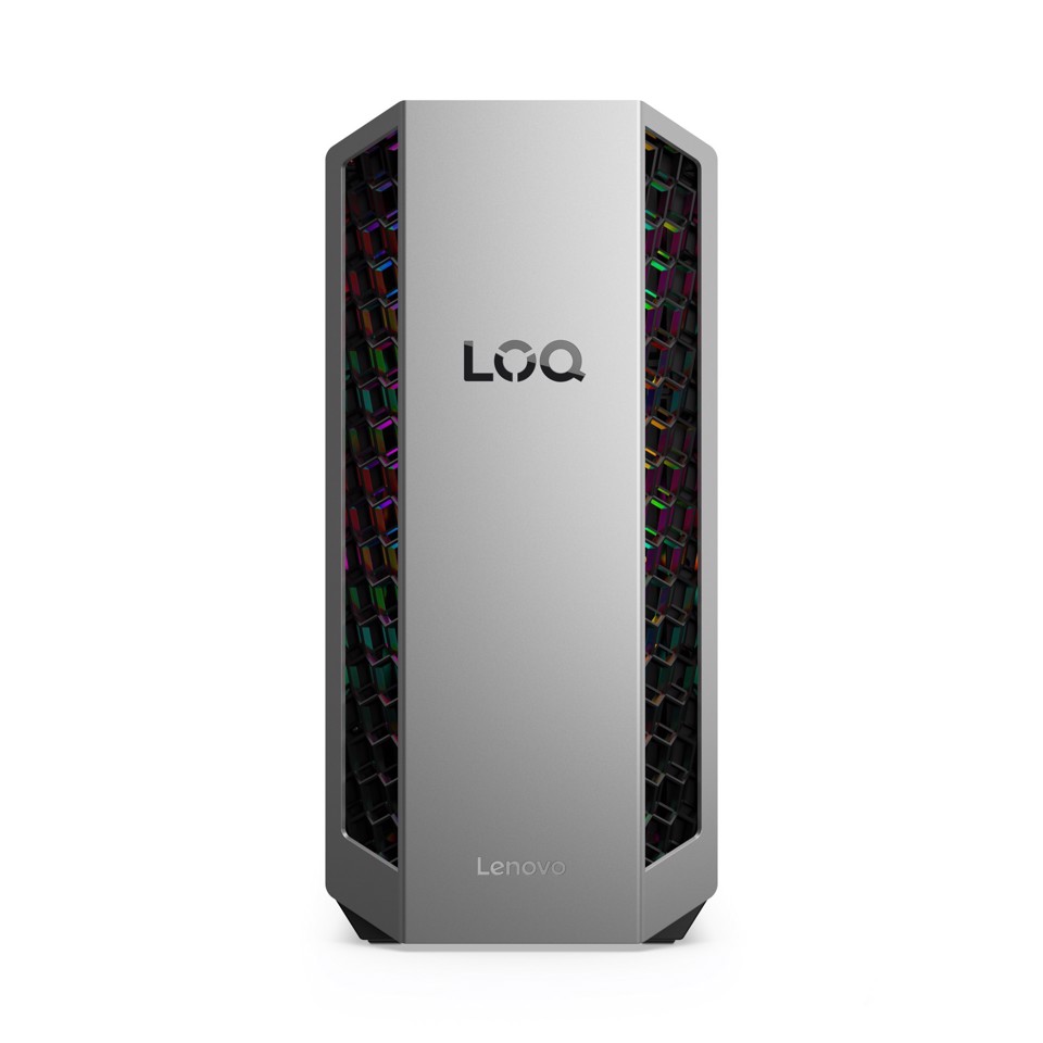 Lenovo LOQ Desktop Gaming Tower | Processore AMD Ryzen 7 8745HX | memoria RAM 16GB | Memoria SSD 1TB | Scheda Grafica NVIDIA RTX 5060 8GB | Sistema Operativo Windows 11 Home | 26L_LUNA_GREY