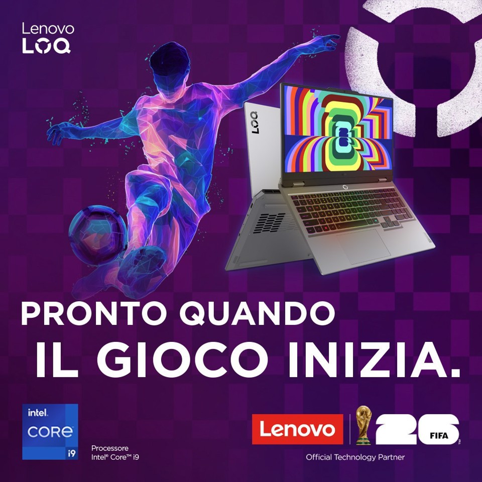 Lenovo LOQ Notebook Gaming | Display 15'' FHD (1920x1080) | Processore INTEL I7-13645HX | Memoria RAM 16GB | Memoria SSD 512GB | Scheda Grafica NVIDIA RTX 5060 8GB | Sistema Operativo Windows 11 Home | LUNA_GREY | Alimentatore incluso