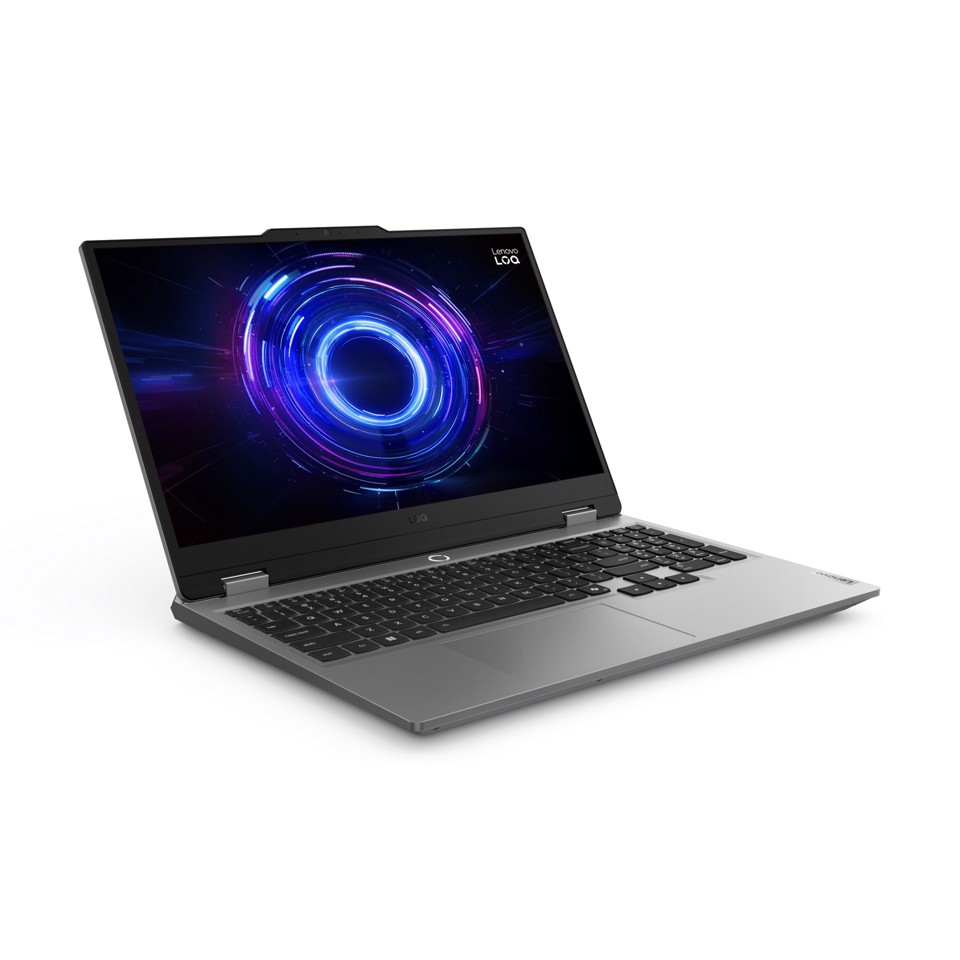 Lenovo LOQ Notebook Gaming | Display 15'' FHD (1920x1080) | Processore INTEL I7-13645HX | Memoria RAM 16GB | Memoria SSD 512GB | Scheda Grafica NVIDIA RTX 5060 8GB | Sistema Operativo Windows 11 Home | LUNA_GREY | Alimentatore incluso