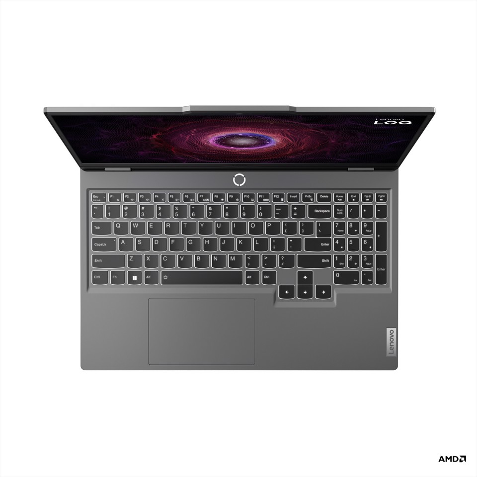 Lenovo LOQ | Notebook Gaming | Display 15.6'' FHD (1920x1080) | Processore AMD RYZEN 7 7445HS | Memoria RAM 16GB | Memoria SSD 512GB | Scheda Grafica NVIDIA RTX 4050 6GB | Sistema Operativo WINDOWS 11 HOME | LUNA_GREY | Caricatore incluso