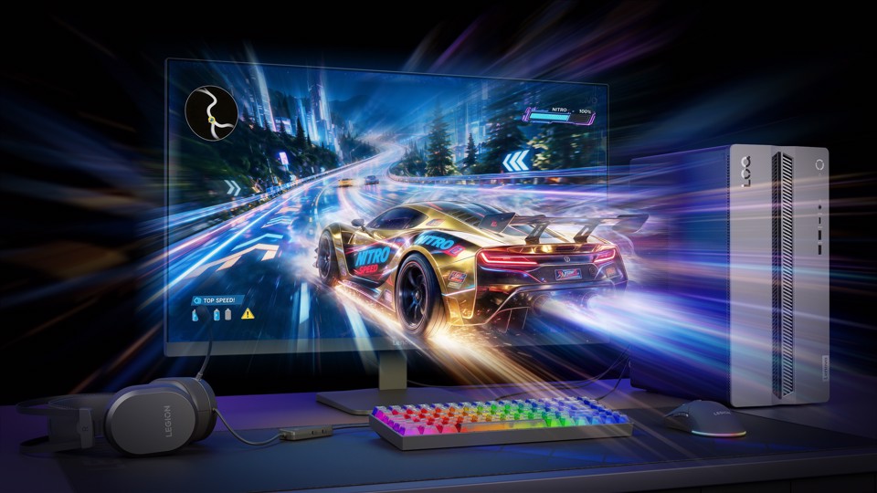 Lenovo LOQ | Desktop Gaming Tower | Processore INTEL Core 7 230H | memoria RAM 16GB | Memoria SSD 512GB | Scheda Grafica NVIDIA RTX 5050 8GB | Sistema Operativo Windows 11 Home | 17L LUNA GREY