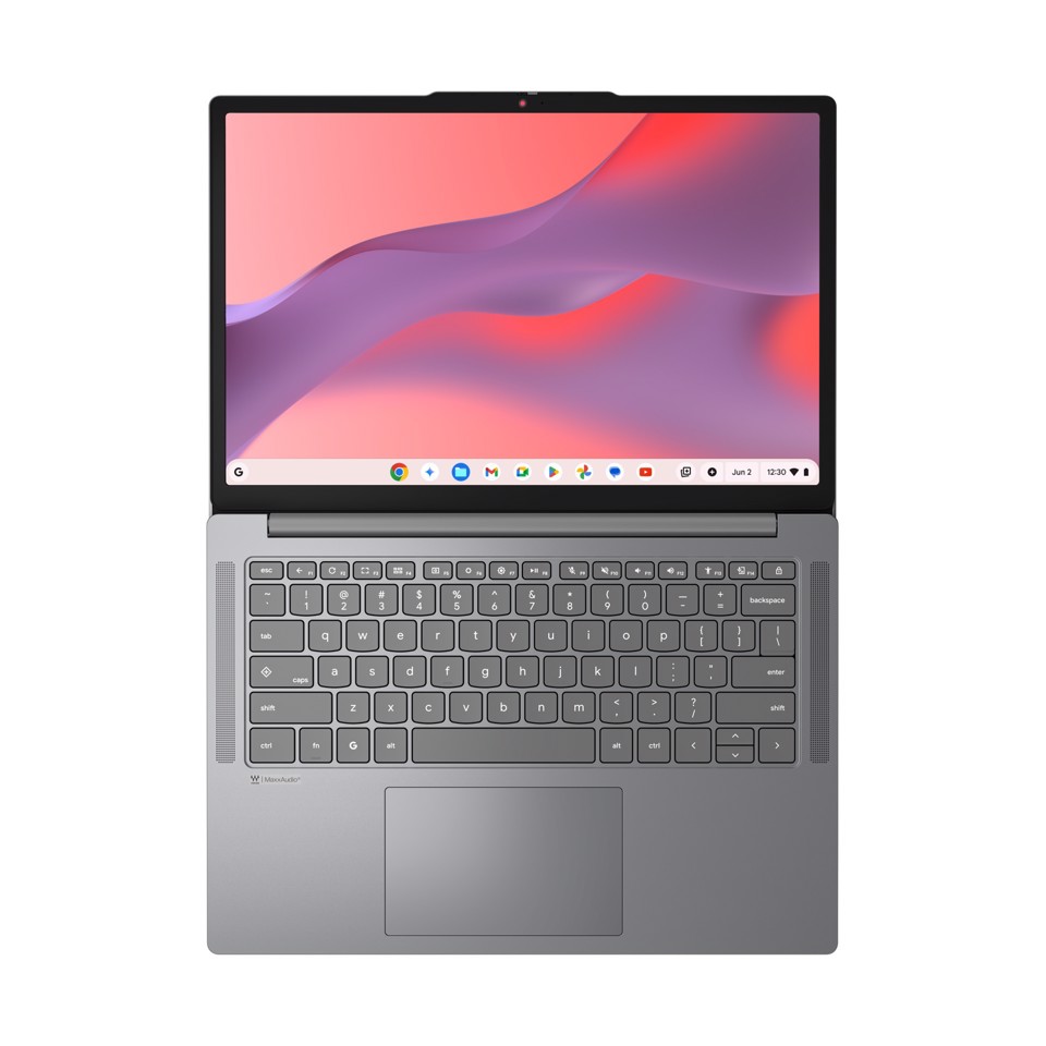 Lenovo | Notebook Chromebook | Display 14.0'' WUXGA (1920x1200) | Processore MTK M 540 | Memoria RAM 4GB | Memoria SSD 64GB_ | Scheda grafica Integrata | Sistema Operativo CHROME OS | LUNA_GREY | Caricatore NON incluso